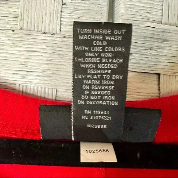 Lane Bryant red lightweight jersey net sweatshirt casual everyday top plus size - Picture 6 of 9